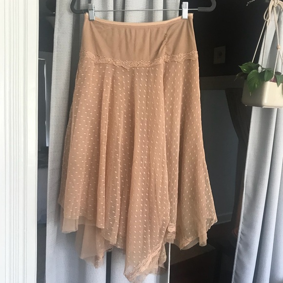 Free People Dresses & Skirts - Lace tulle skirt by Lux